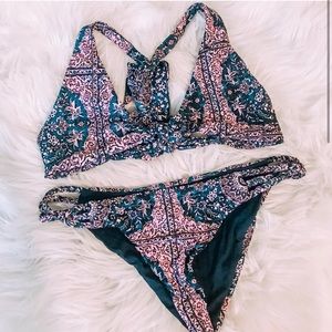 Frankie’s Bikinis Malibu Bottom in Taj